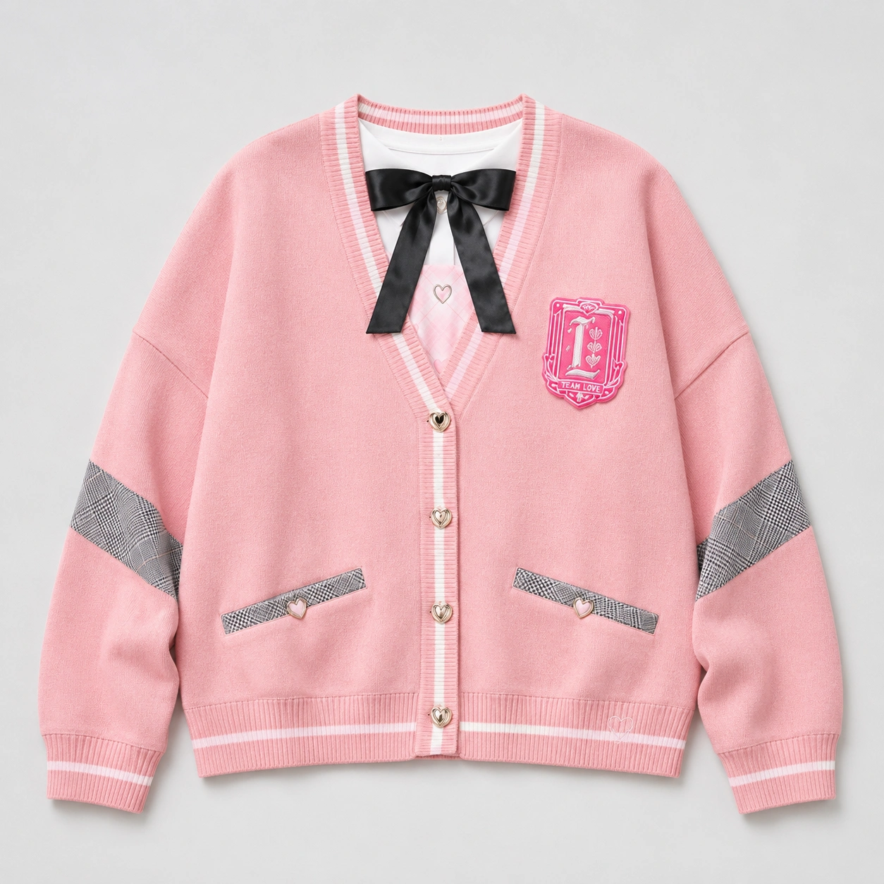 Team Love Varsity Cardigan